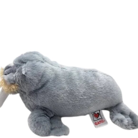 Ganz Webkinz Walrus Gray Plush Stuffed Animal 9" with No Tag, HM332 - Picture 7 of 7